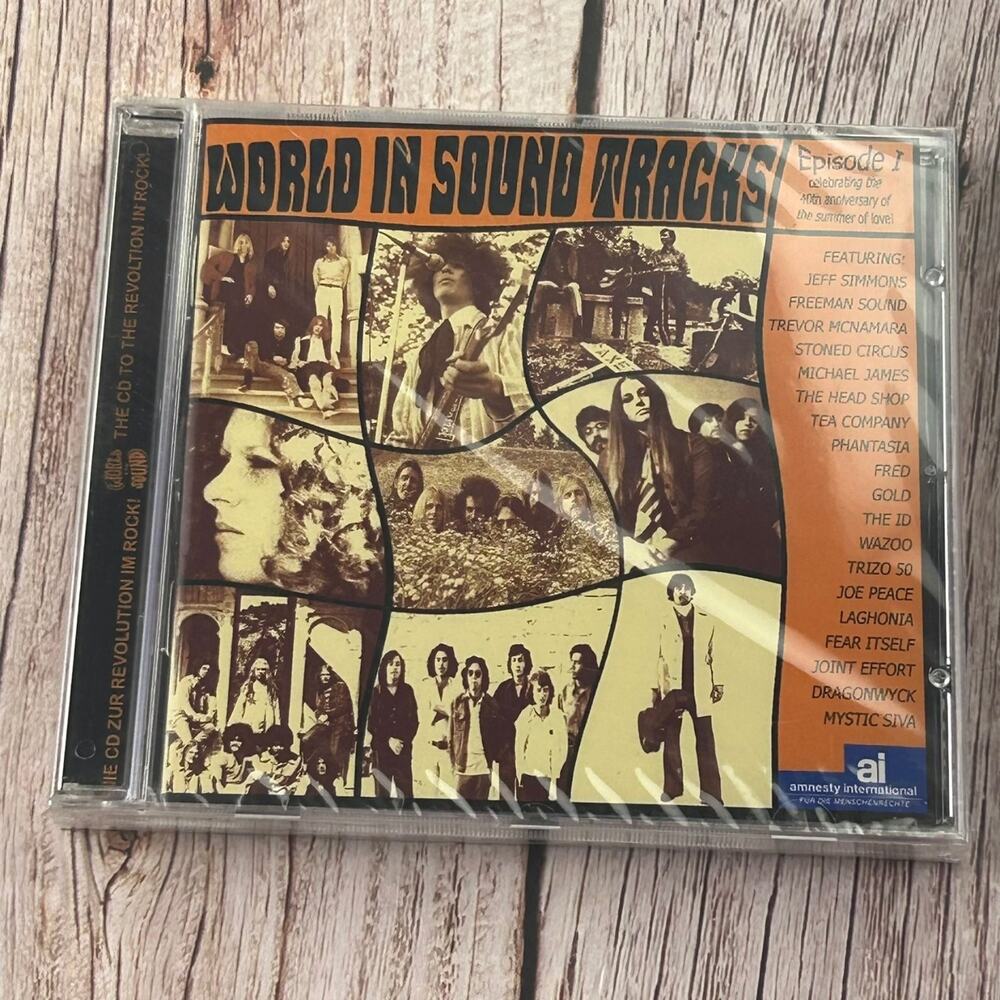 Various – World In Sound Tracks CD 2007 Summer of Love Psychedelic Rock